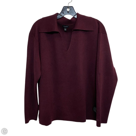 Sweater By Talbots In Red, Size: L