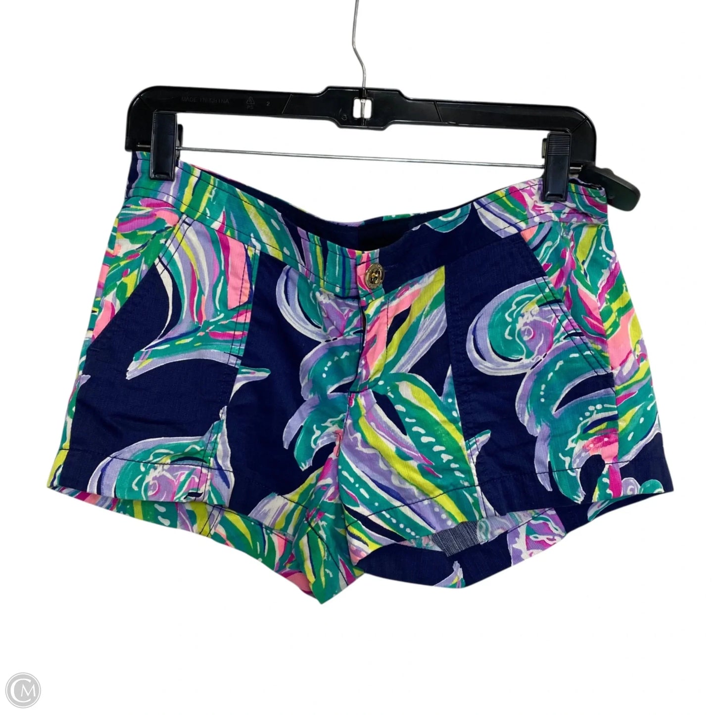Shorts Designer By Lilly Pulitzer In Navy, Size: 0