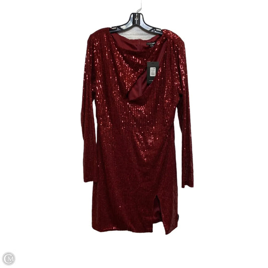 Dress Party Short By Fashion Nova In Red, Size: 1x