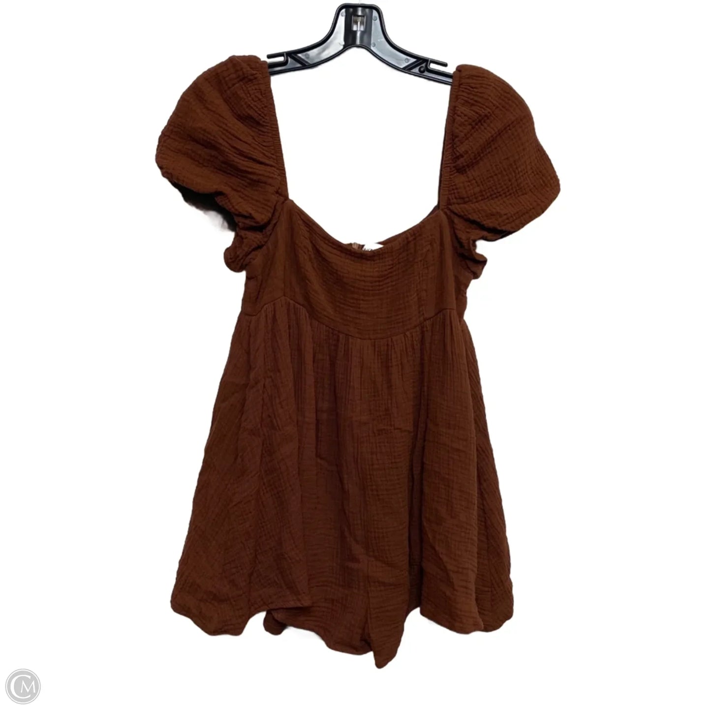 Romper By Princess Polly In Brown, Size: S