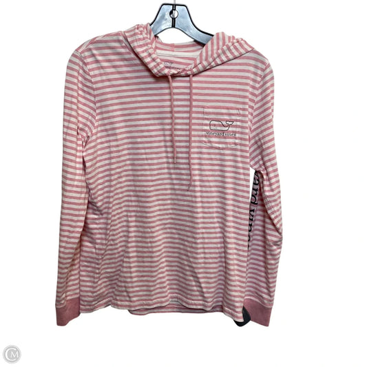 Top Long Sleeve Designer By Vineyard Vines In Pink, Size: S