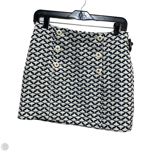 Skirt Designer By Vineyard Vines In Blue & White, Size: S