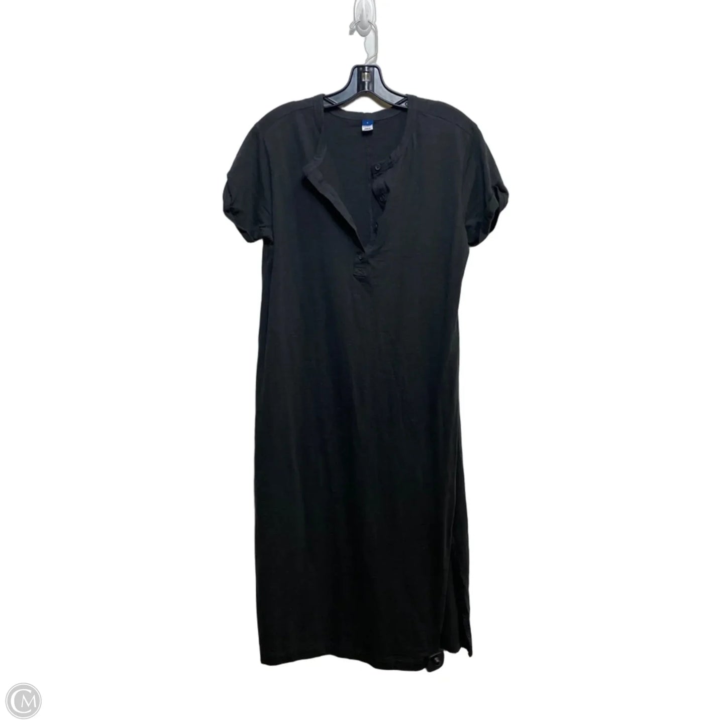 Dress Casual Midi By Old Navy In Grey, Size: M
