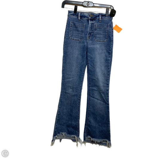 Jeans Flared By Hidden In Blue Denim, Size: 0