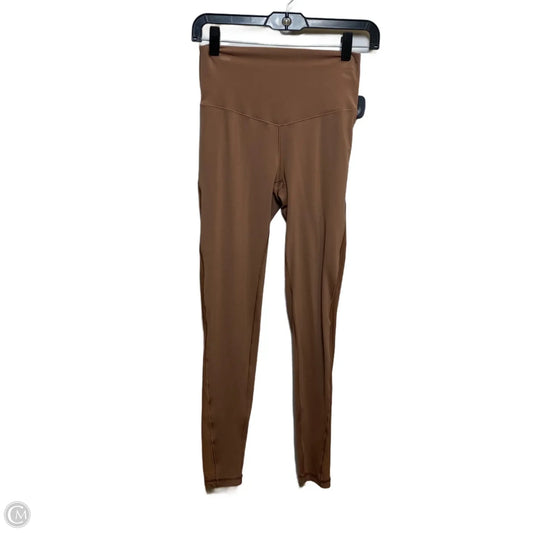 Athletic Leggings By Aerie In Brown, Size: M