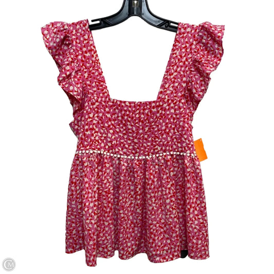 Top Sleeveless By Thml In Pink, Size: S