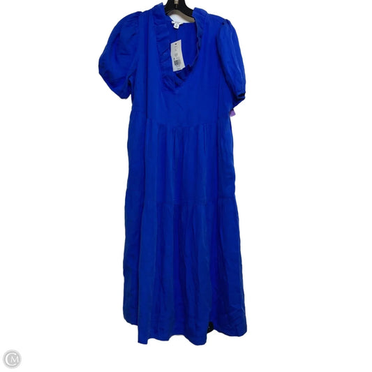 Dress Casual Midi By Crown And Ivy In Blue, Size: Lp