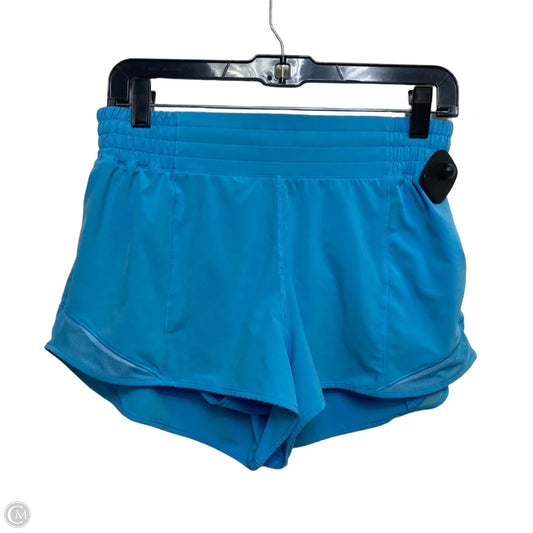 Athletic Shorts Designer By Lululemon In Blue, Size: M