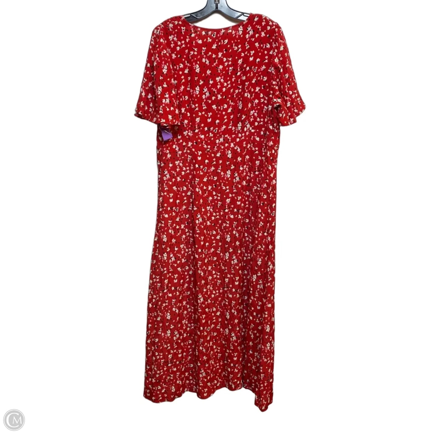 Dress Casual Maxi By A New Day In Red, Size: Xl