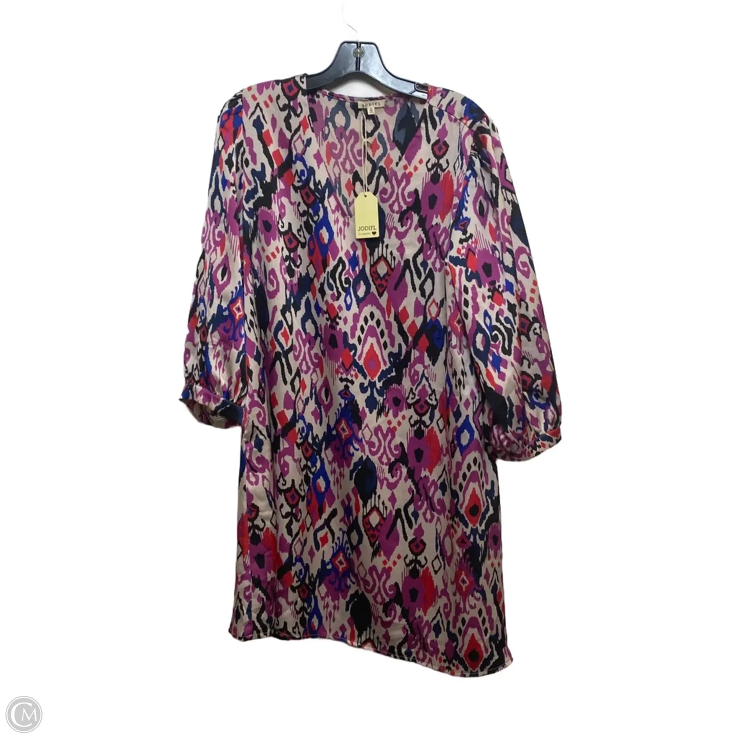 Dress Casual Short By Jodifl In Blue & Purple, Size: M