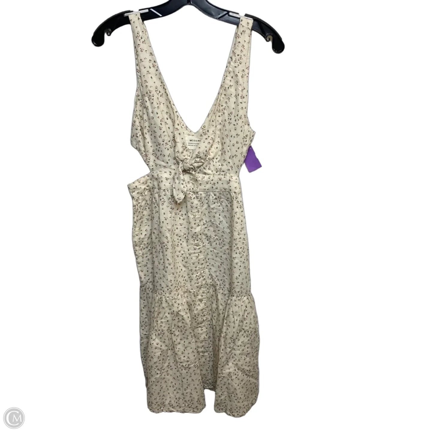 Dress Casual Midi By Mcquire In Cream, Size: S