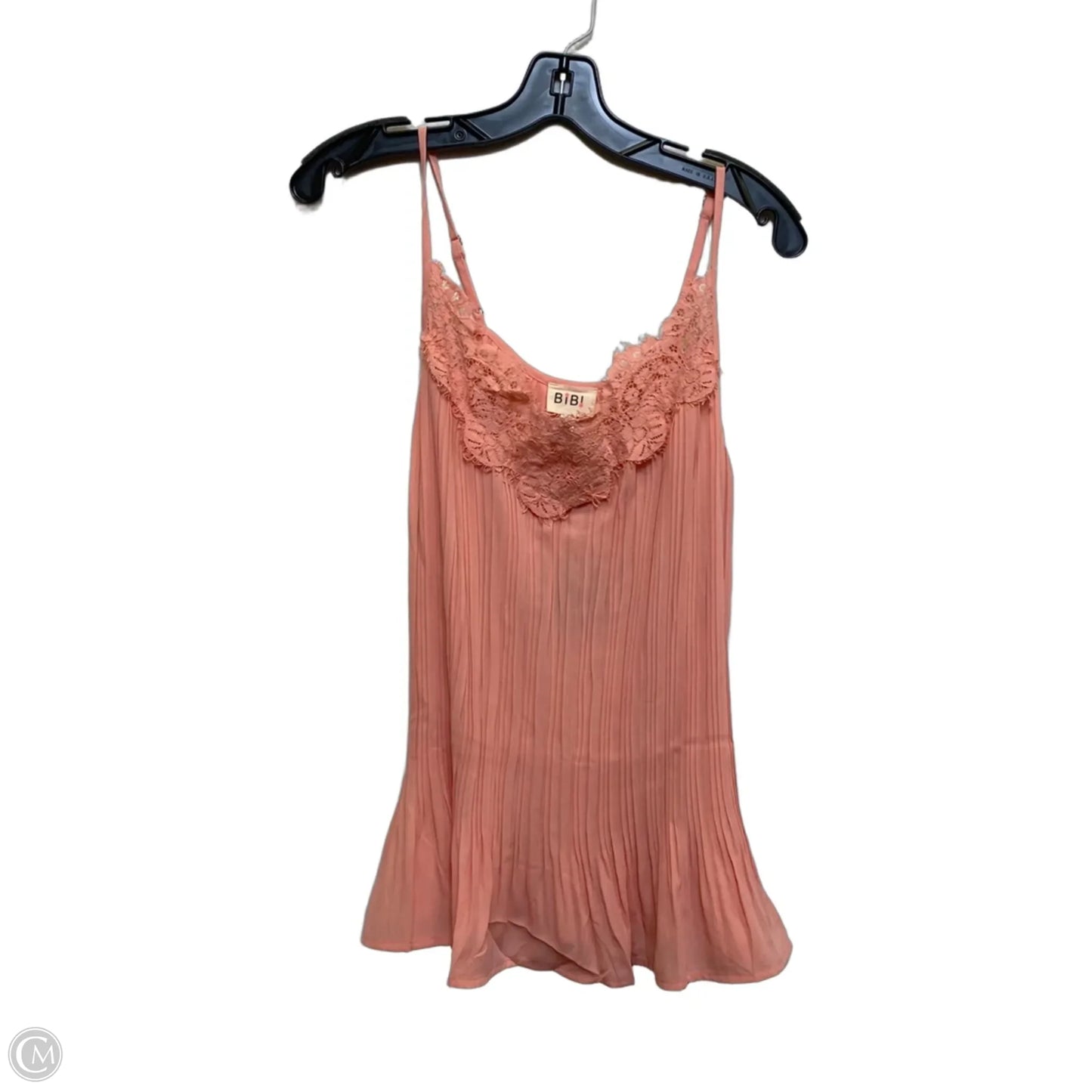 Top Sleeveless By Bibi In Coral, Size: S