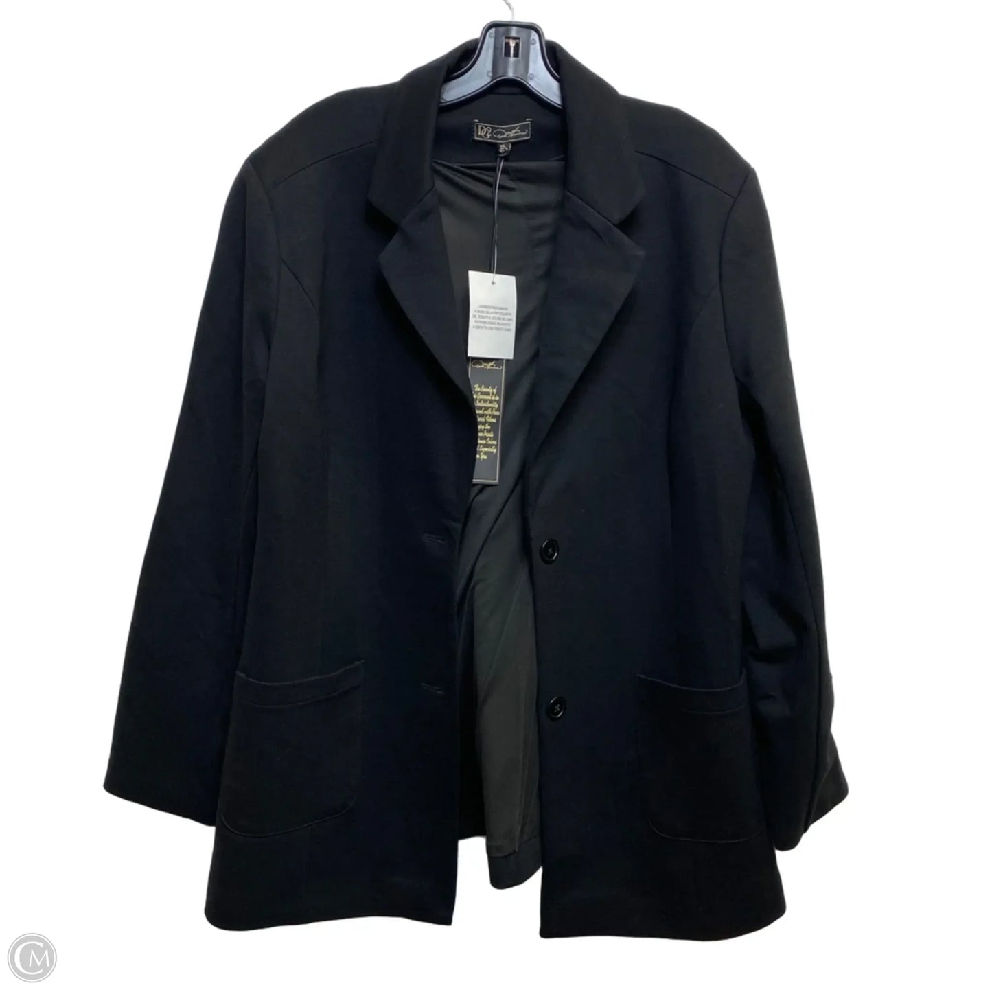 Blazer By Dg2 In Black, Size: Xl