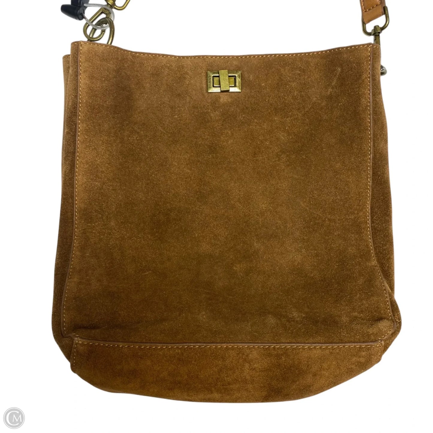Crossbody Leather By Vilenca Holland, Size: Medium