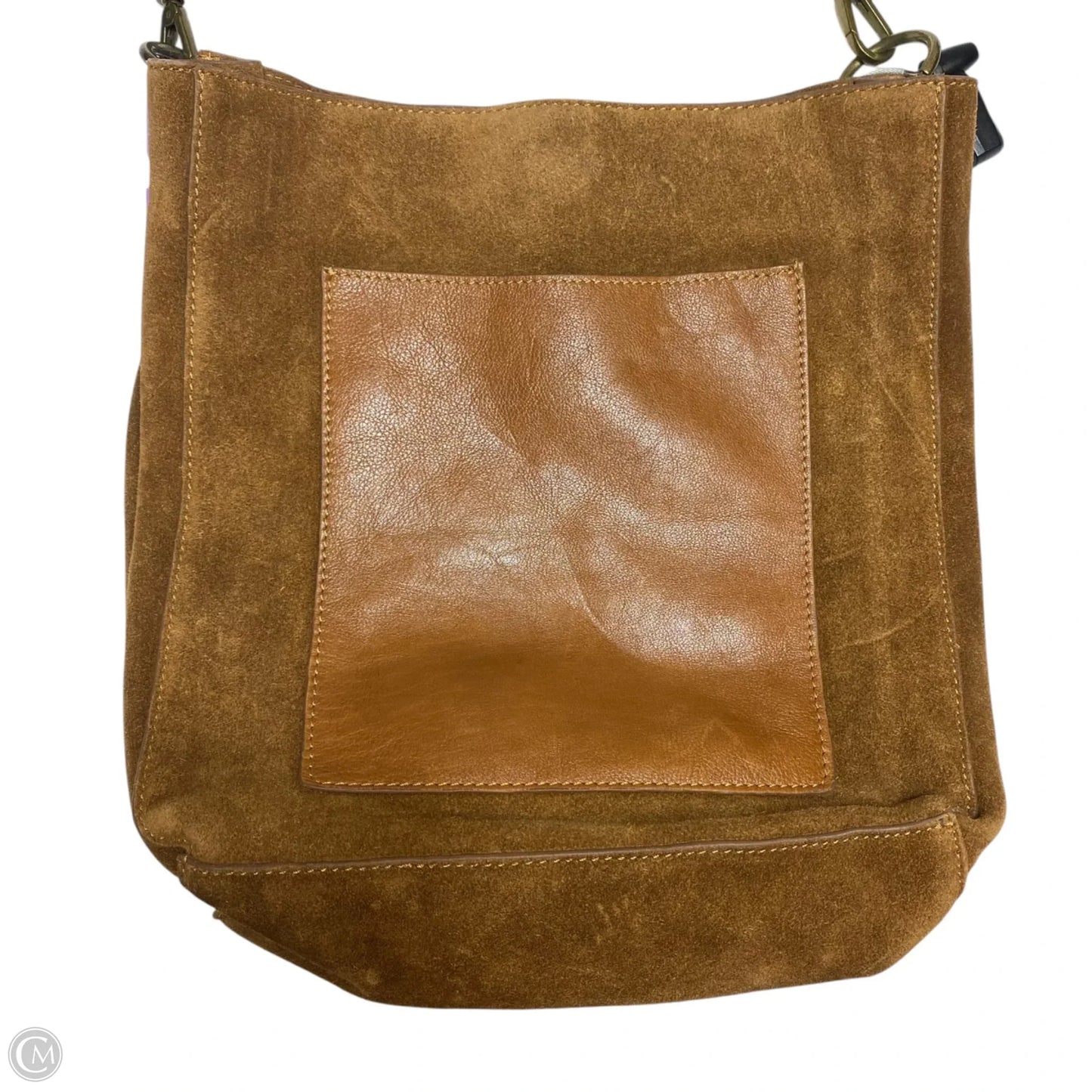Crossbody Leather By Vilenca Holland, Size: Medium