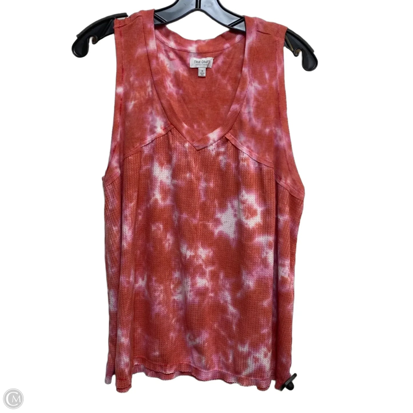 Top Sleeveless By True Craft In Pink, Size: 1x