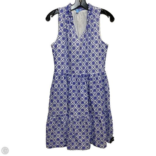 Dress Casual Short By Draper James In Blue & White, Size: S