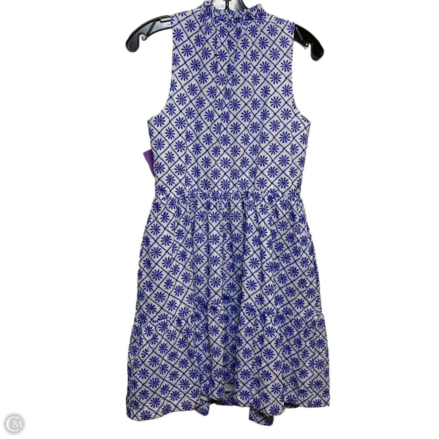 Dress Casual Short By Draper James In Blue & White, Size: S