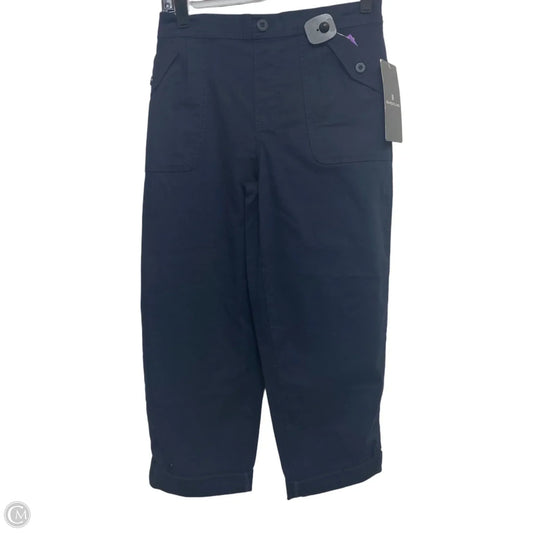 Capris By Bandolino In Navy, Size: 8