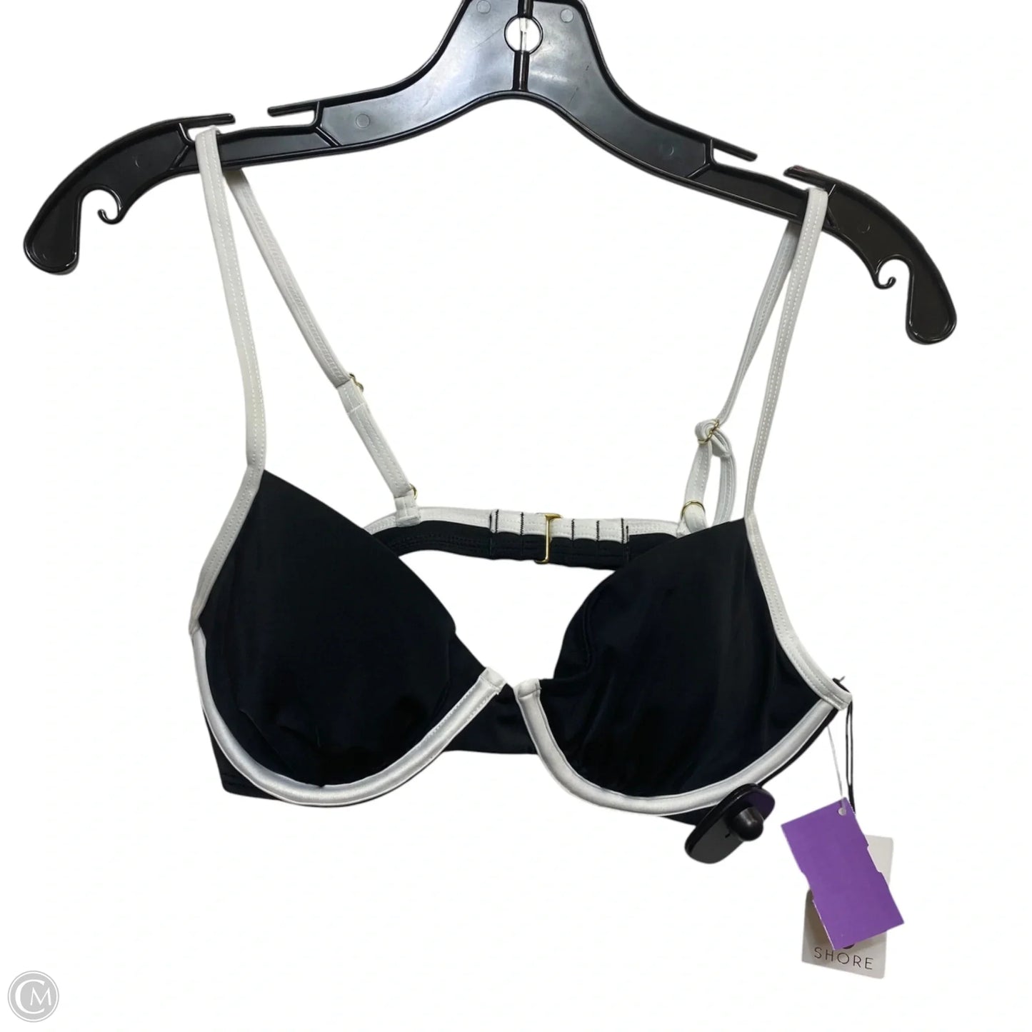 Swimsuit Top By Shade & Shore In Black, Size: M