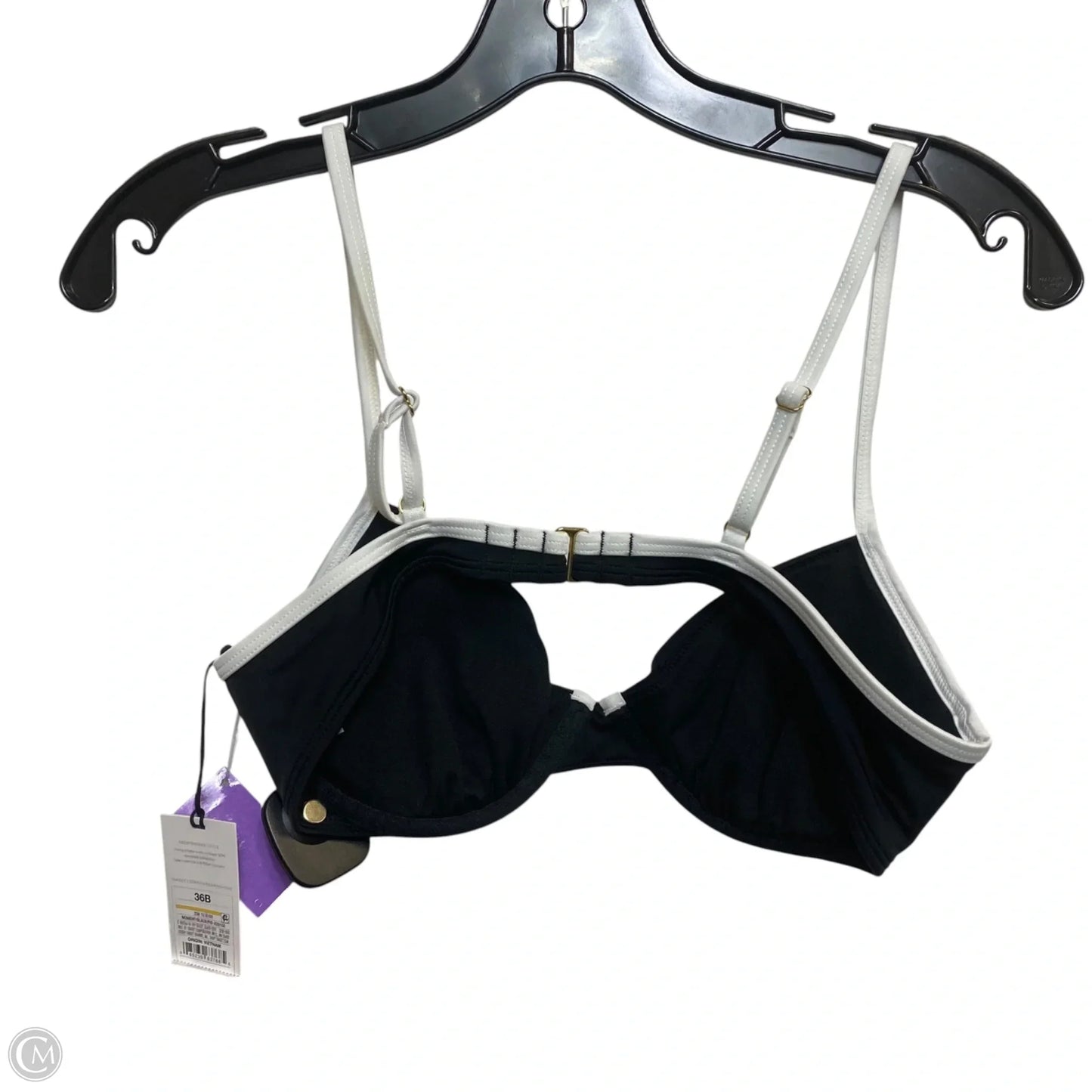 Swimsuit Top By Shade & Shore In Black, Size: M