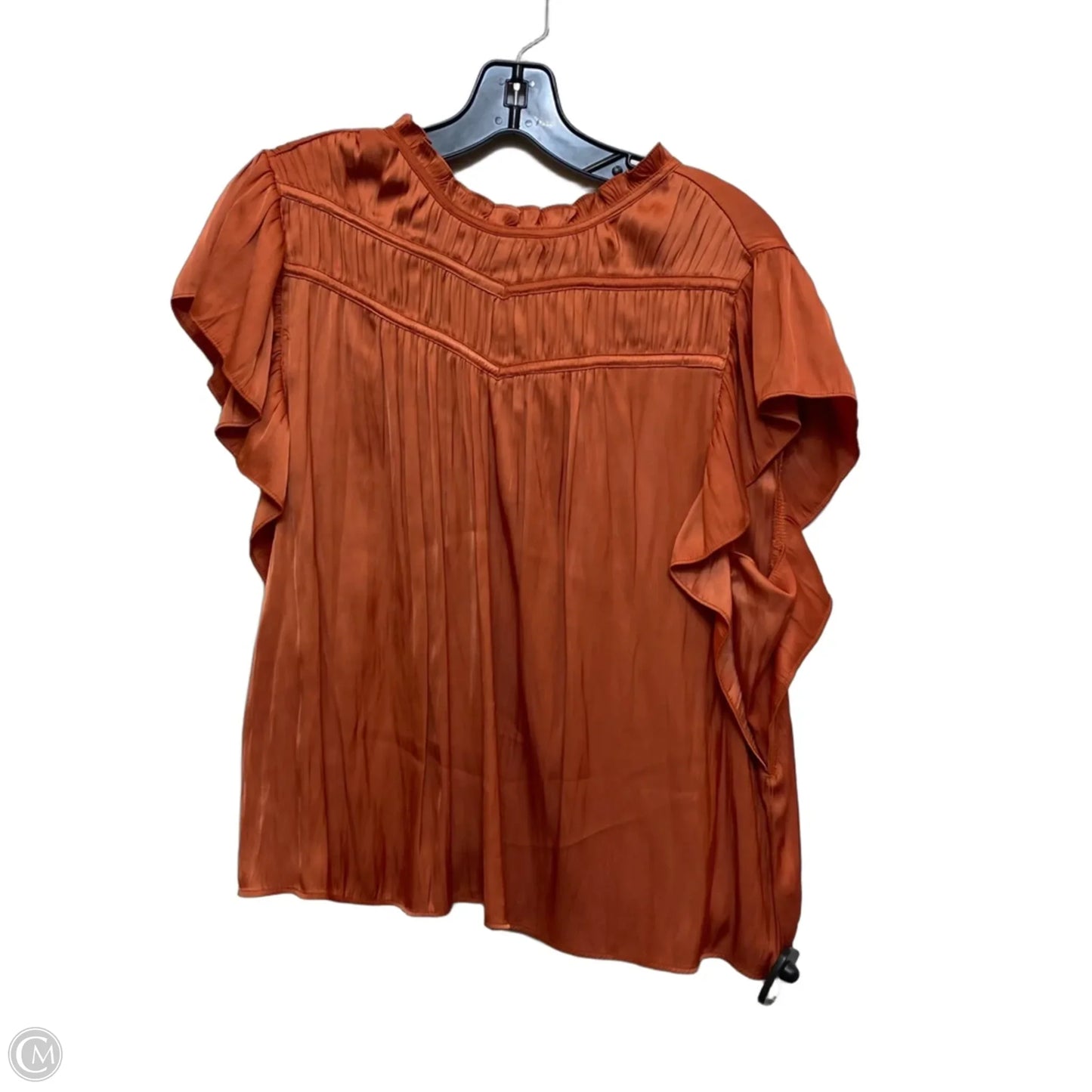 Top Sleeveless By Joie In Orange, Size: M