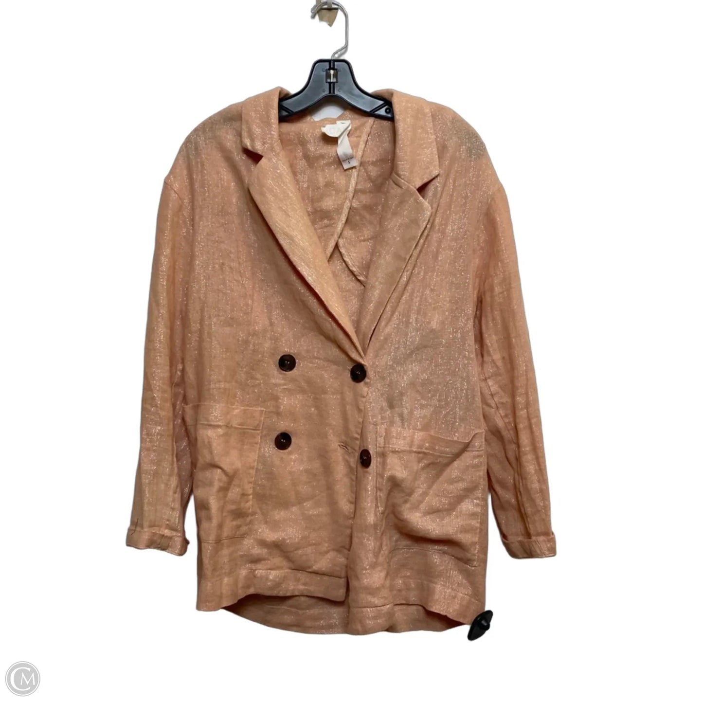 Blazer By Amadi In Orange, Size: S