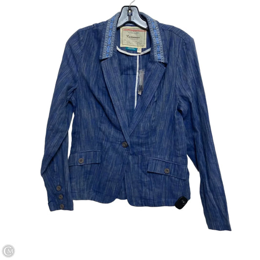 Blazer By Anthropologie In Blue, Size: M