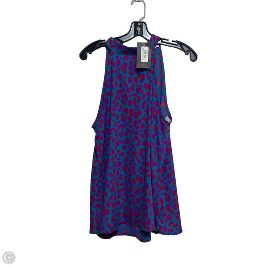Top Sleeveless By FSL + Apparel In Blue & Purple, Size: M