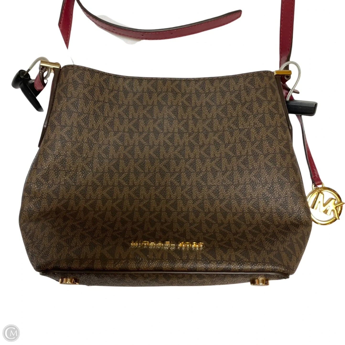 Crossbody Designer By Michael Kors, Size: Medium