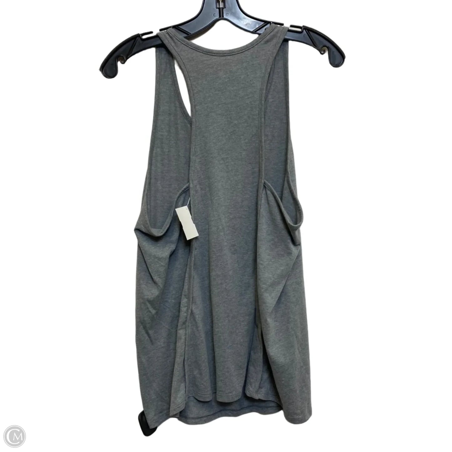 Athletic Tank Top By Under Armour In Grey, Size: L