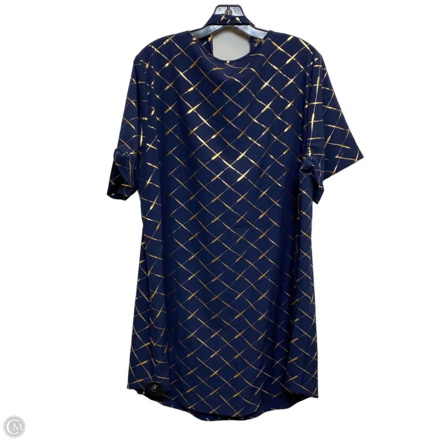 Dress Casual Short By Shein In Blue, Size: 1x
