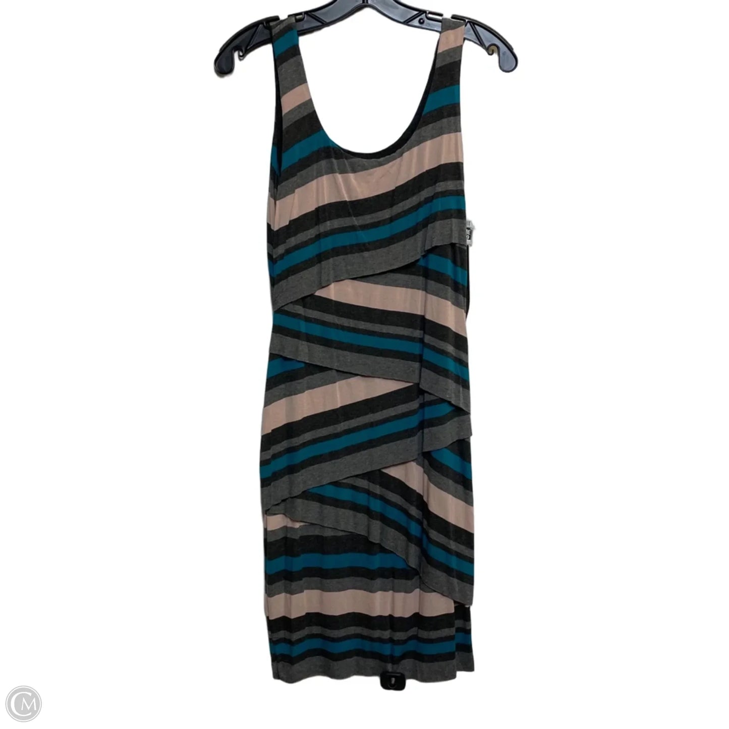 Dress Casual Short By Bailey 44 In Blue & Grey, Size: S