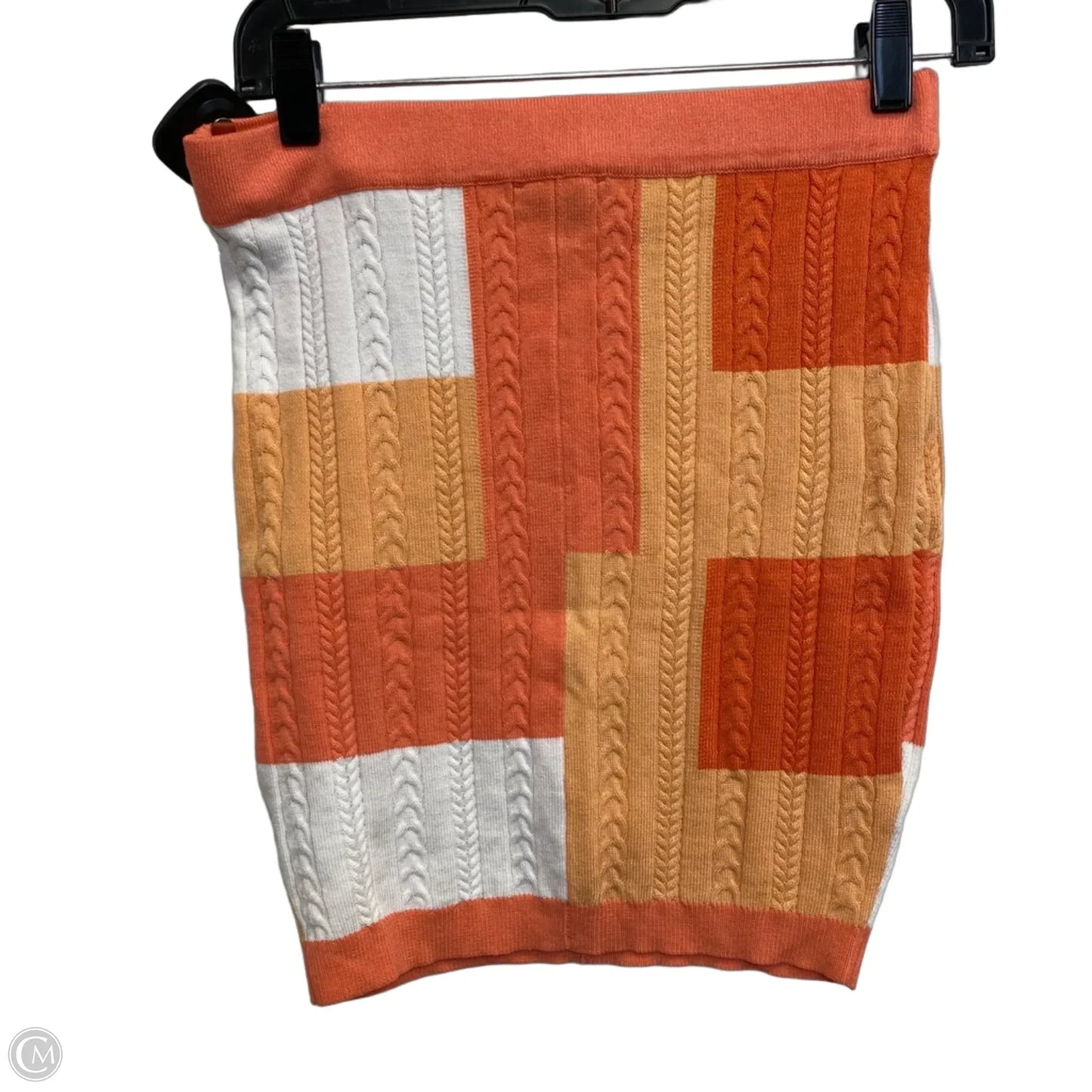 Skirt Set 2pc By Hera In Orange, Size: M