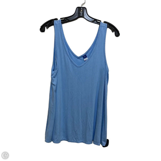 Top Sleeveless By Old Navy In Blue, Size: M
