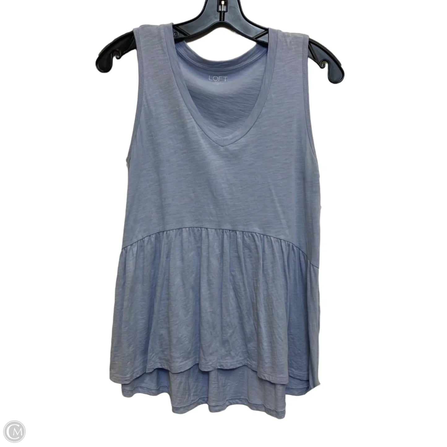 Top Sleeveless By Loft In Blue, Size: Xs