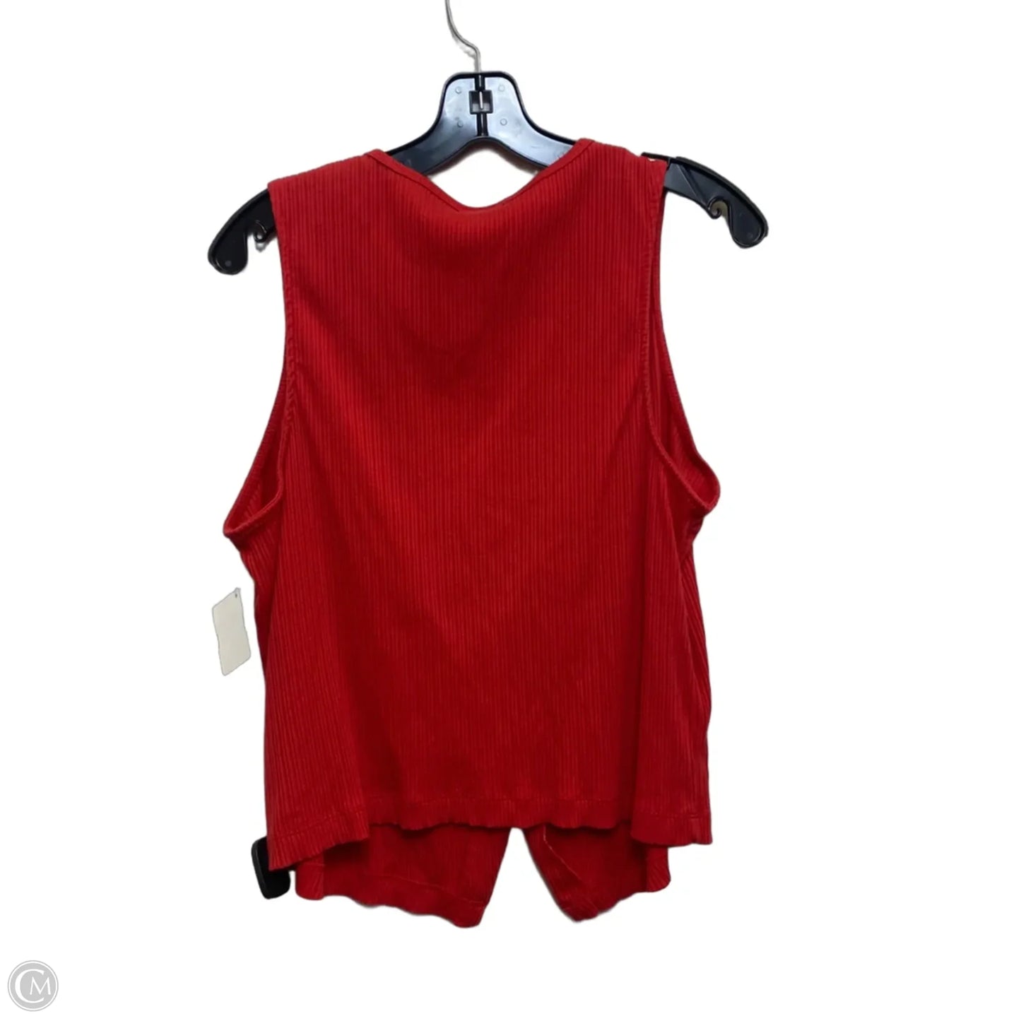 Top Sleeveless By A New Day In Red, Size: Xxl