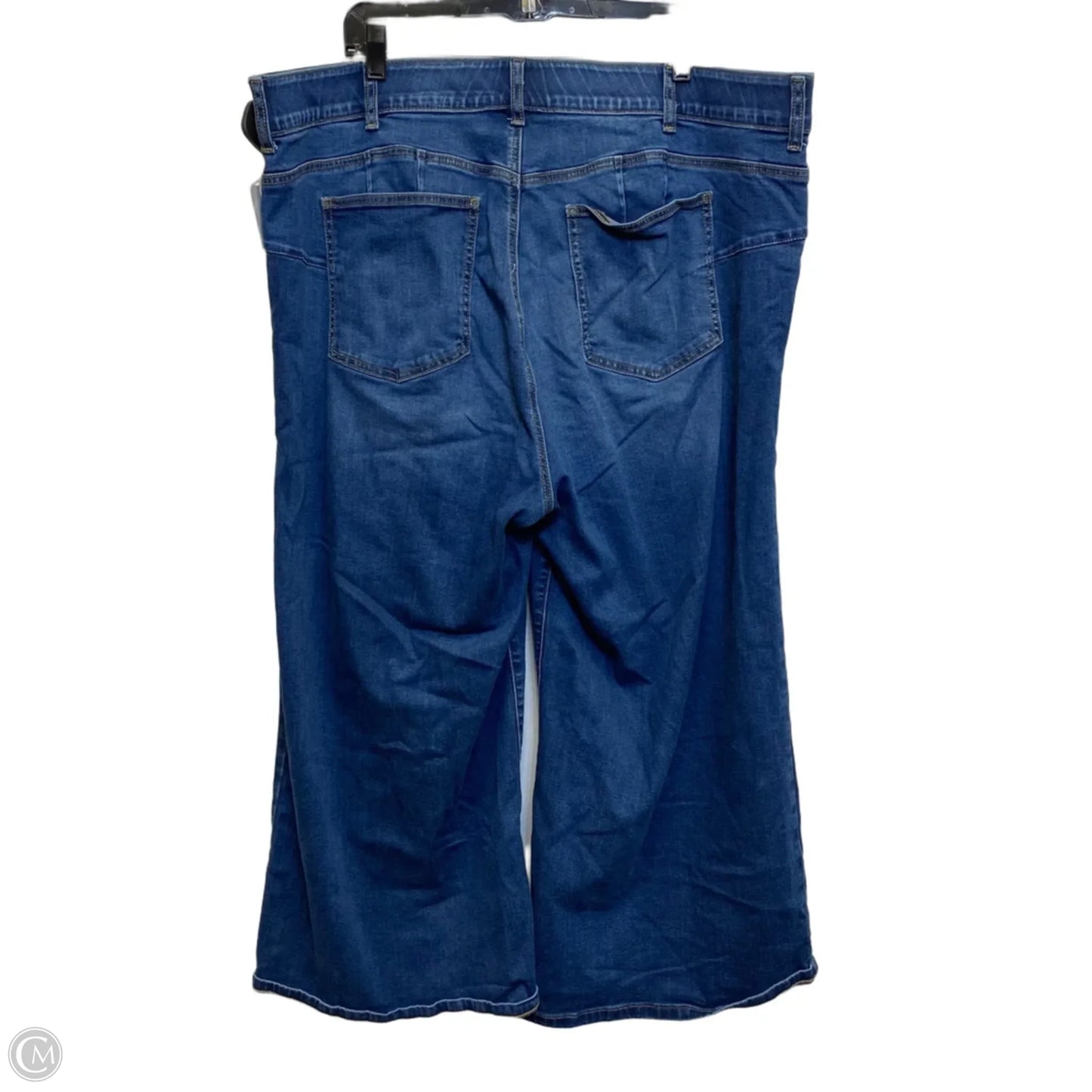 Jeans Wide Leg By Torrid In Blue Denim, Size: 24