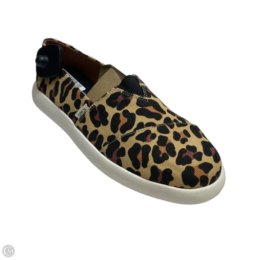 Shoes Flats By Toms In Animal Print, Size: 10