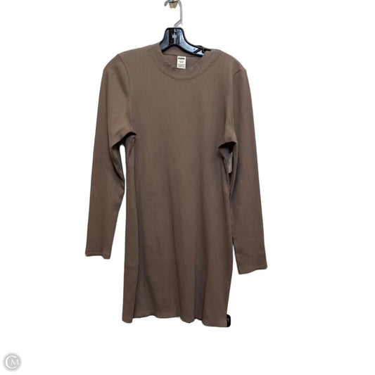 Dress Casual Short By Pink In Brown, Size: Xl