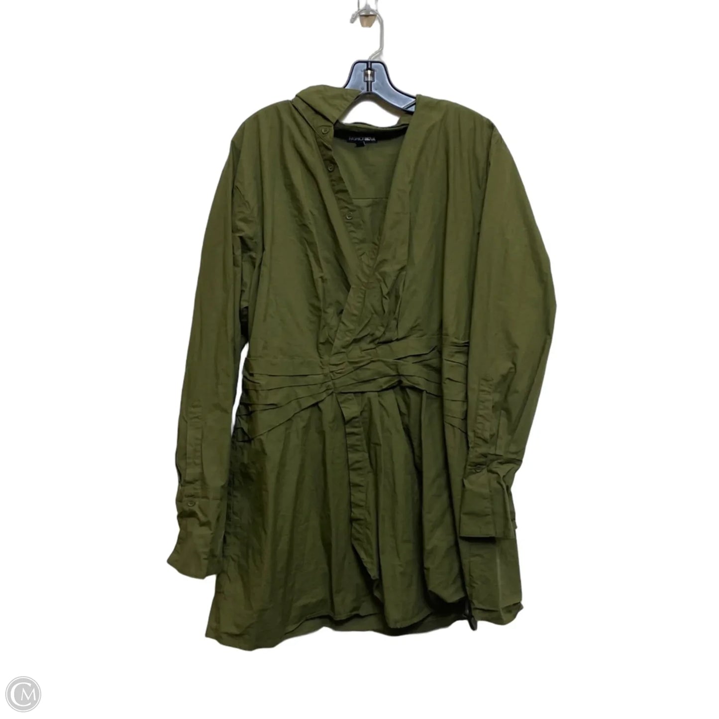 Dress Casual Short By Fashion Nova In Green, Size: 2x