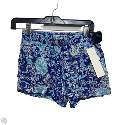 Shorts Designer By Lilly Pulitzer In Blue, Size: Xxs