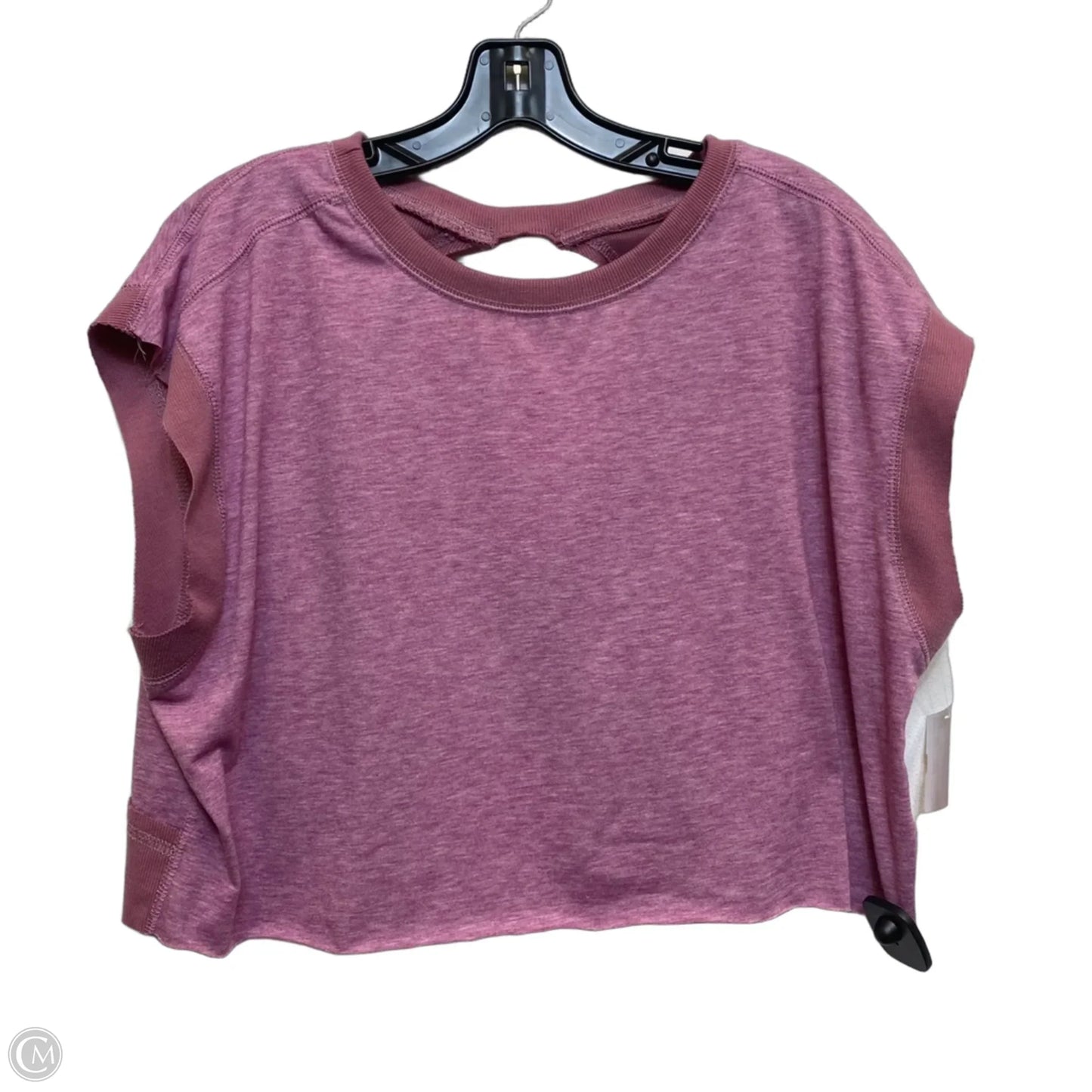 Athletic Top Short Sleeve By Cmf In Purple, Size: M