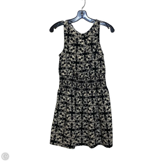 Dress Casual Short By Universal Thread In Black & Cream, Size: S