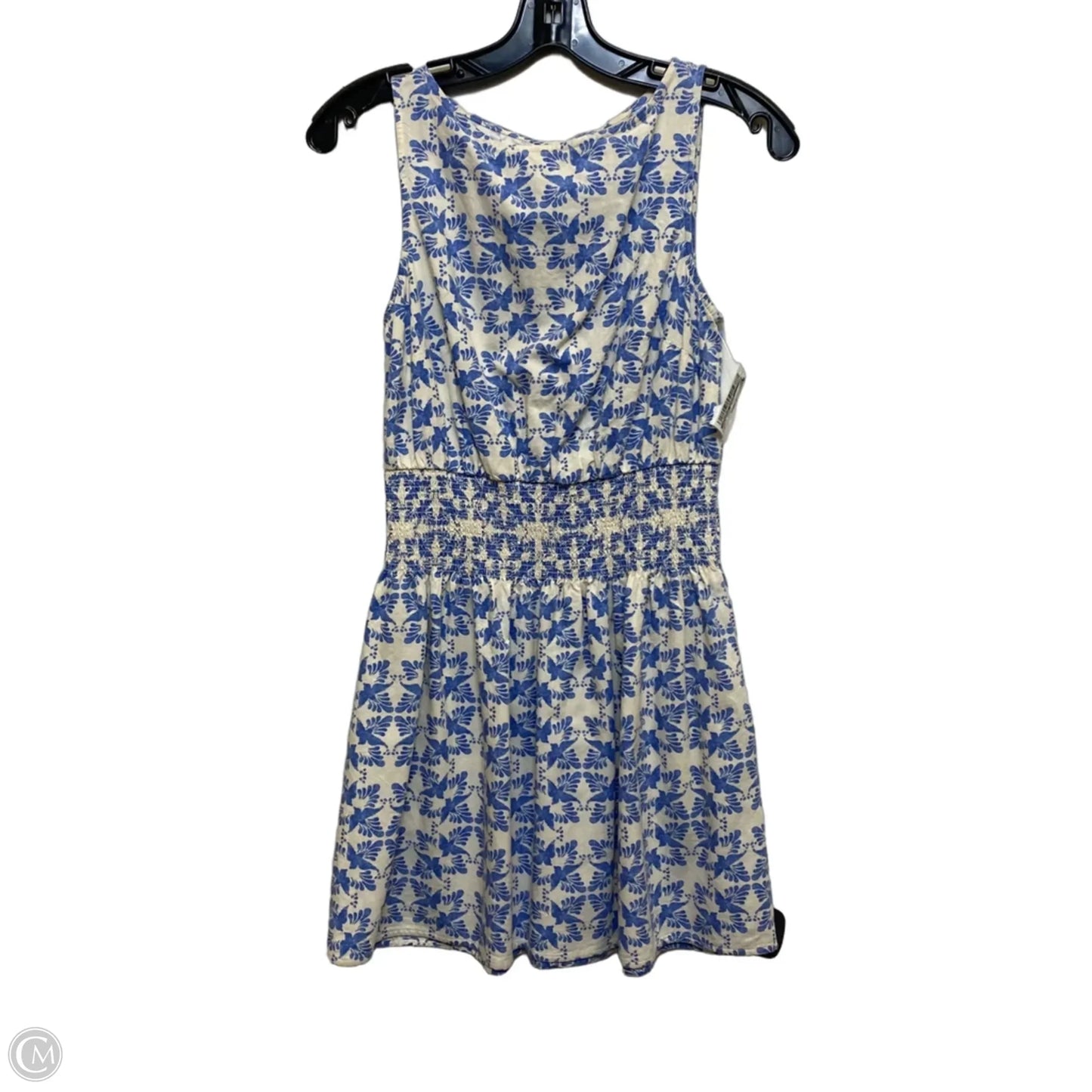 Dress Casual Short By Universal Thread In Blue & Cream, Size: Xs