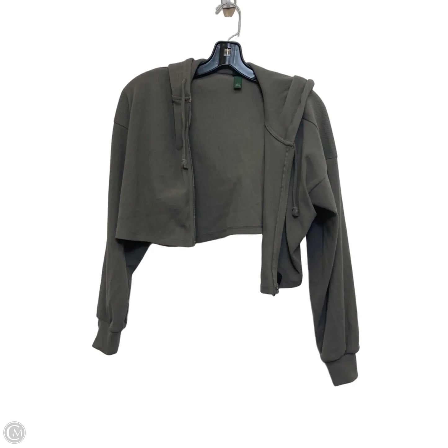 Top Long Sleeve By Wild Fable In Green, Size: S