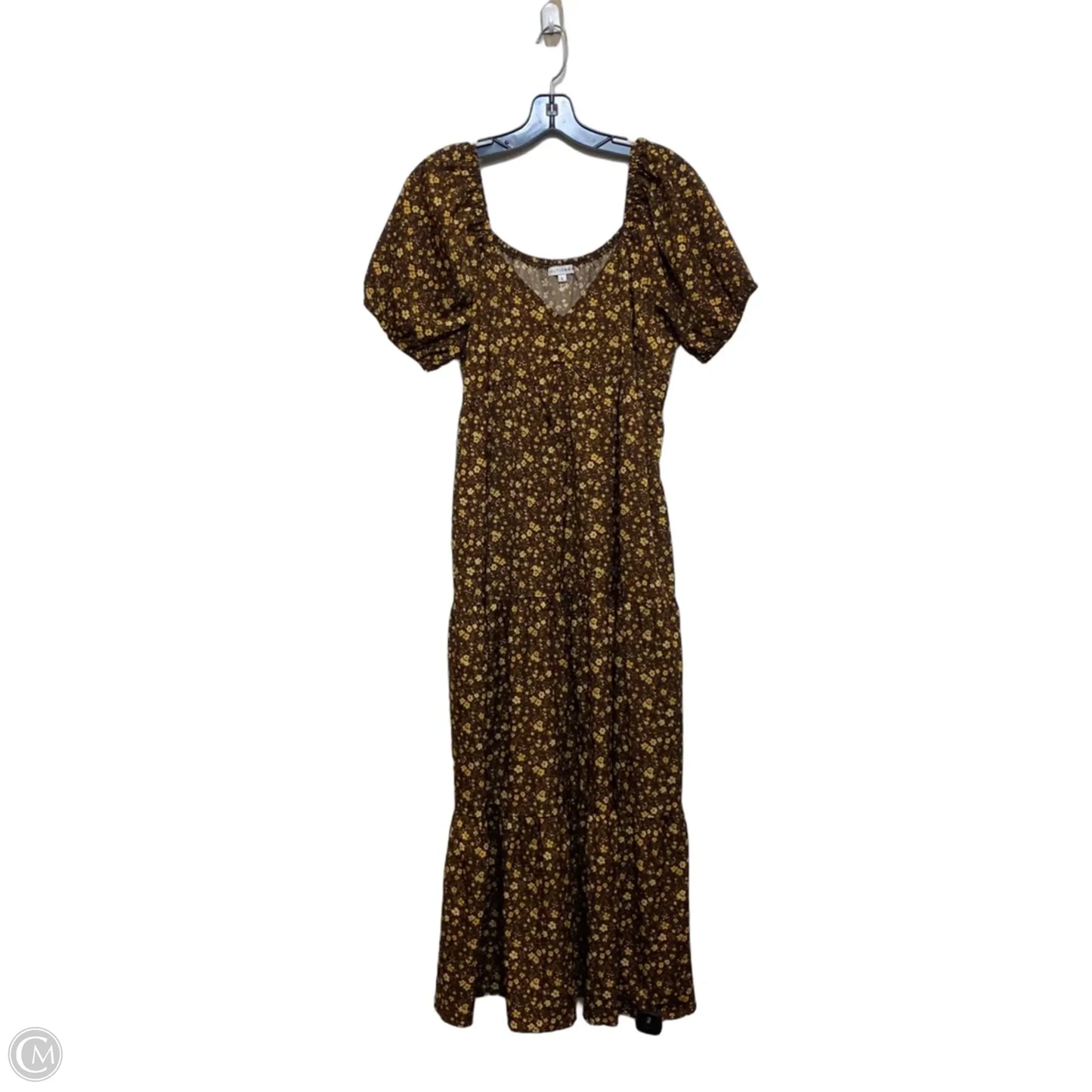 Dress Casual Maxi By Baltic Born In Brown, Size: L