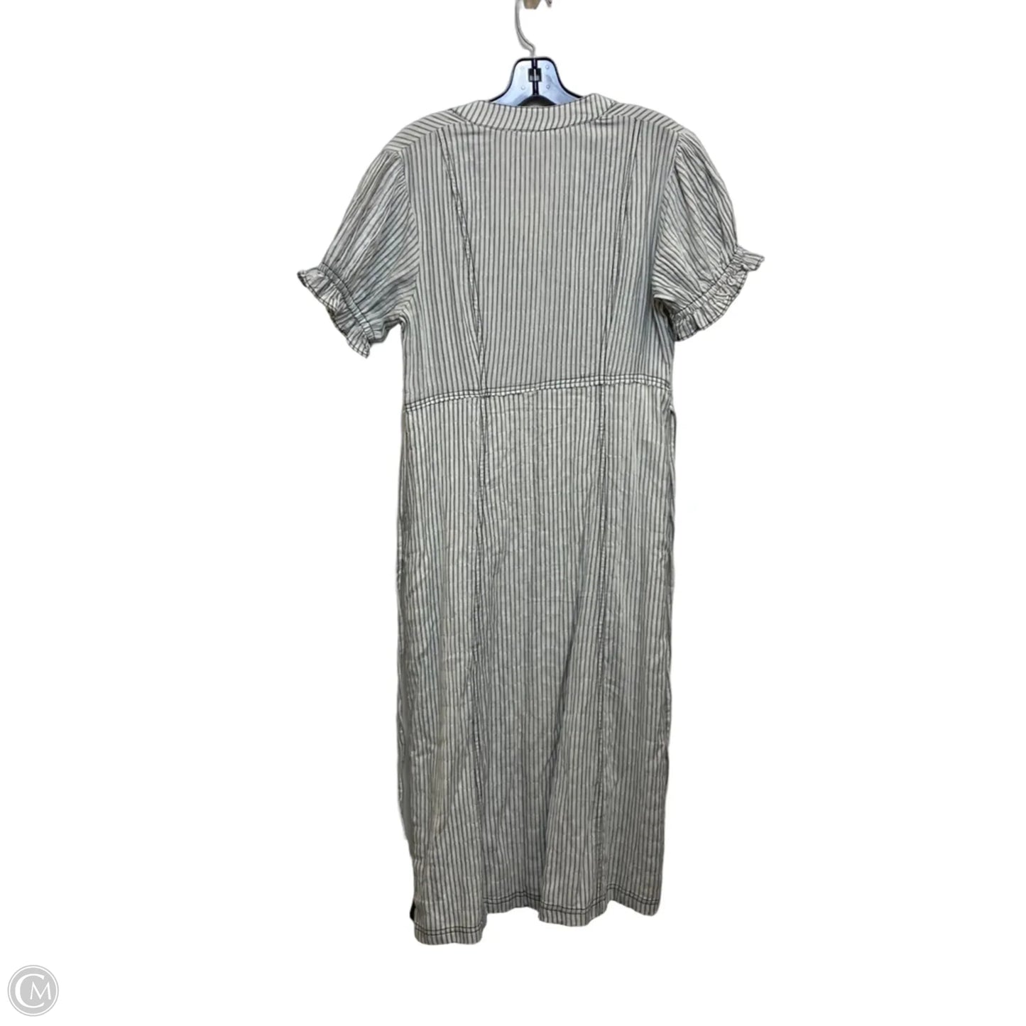 Dress Casual Midi By Pilcro In Black & White, Size: M