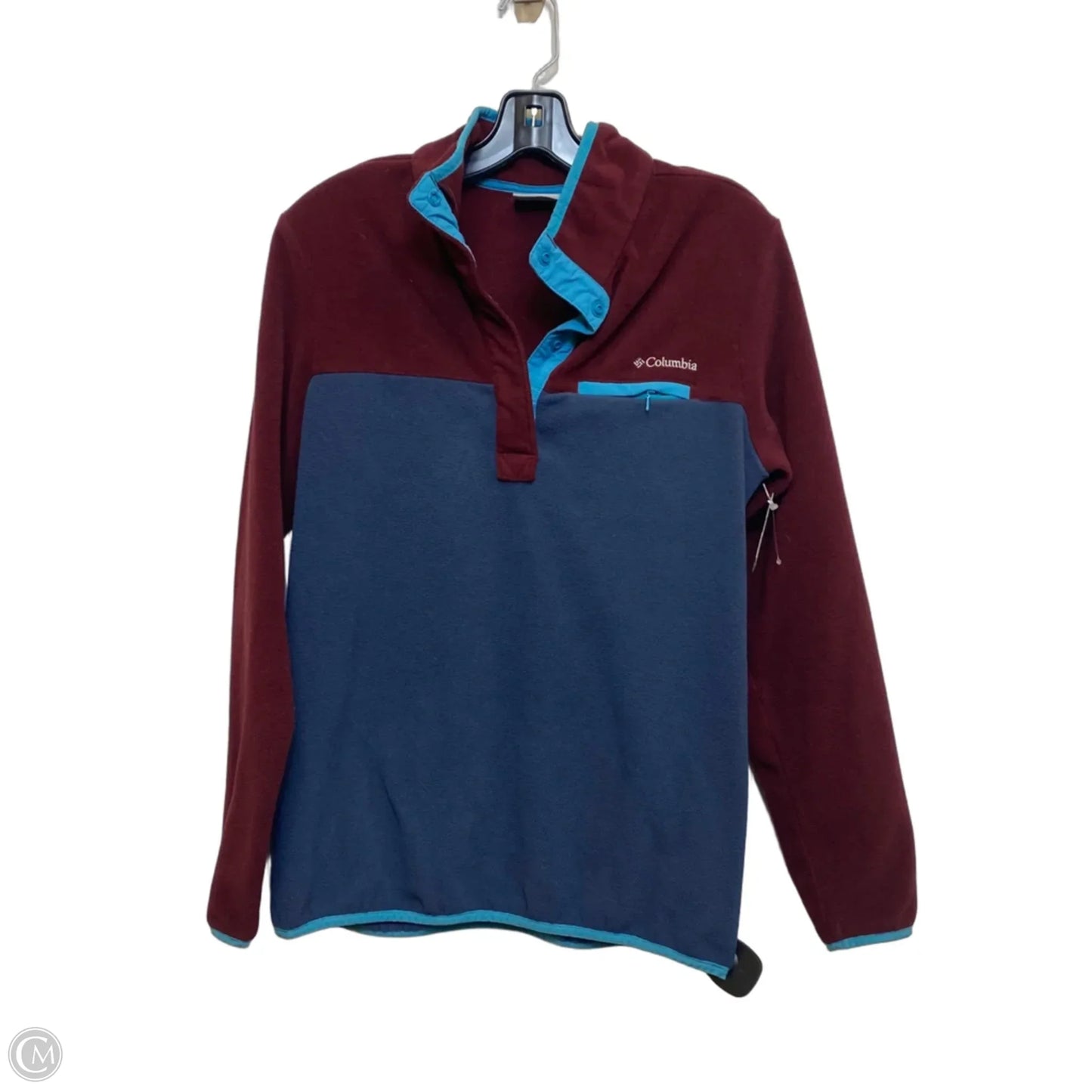 Athletic Fleece By Columbia In Blue & Red, Size: M