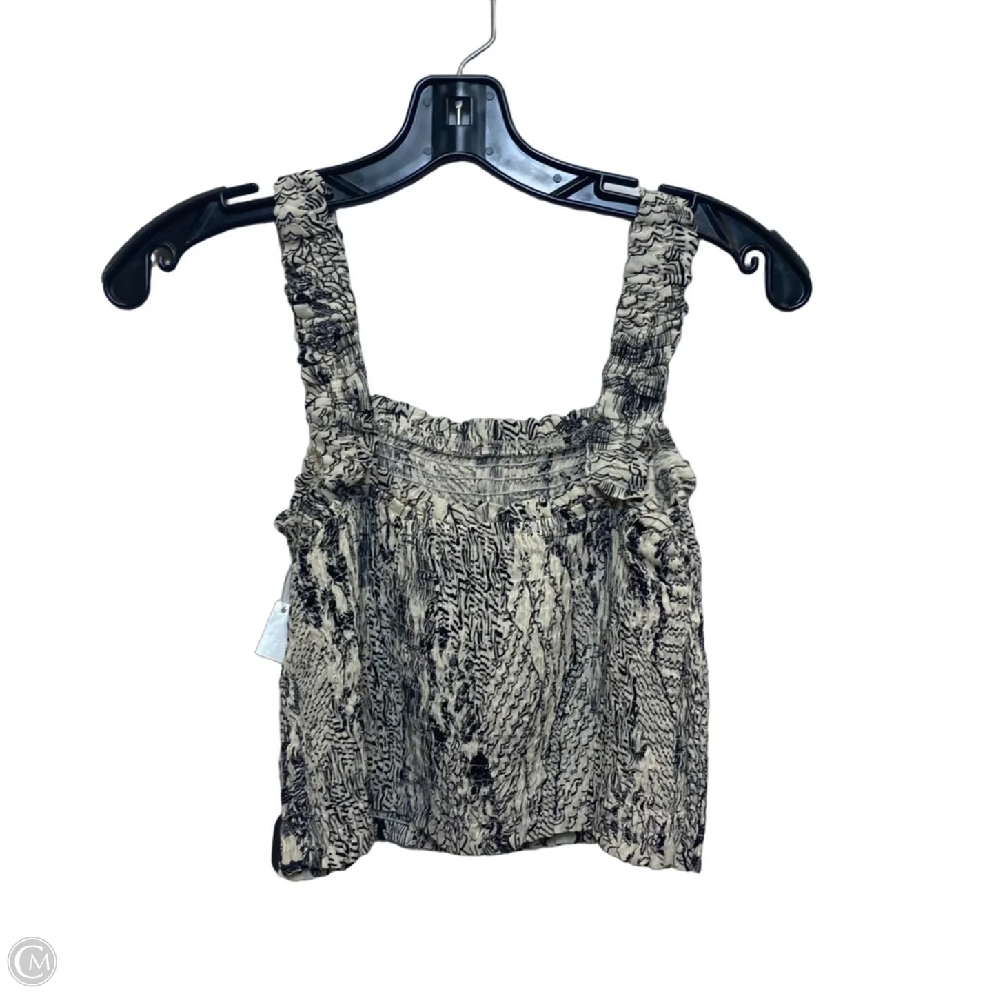 Pants Set 2pc By Paper Crane In Black & Cream, Size: M